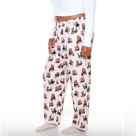 Forever 21 Plus Size Teddy Bear Pajama Pants - Picture 3 of 6